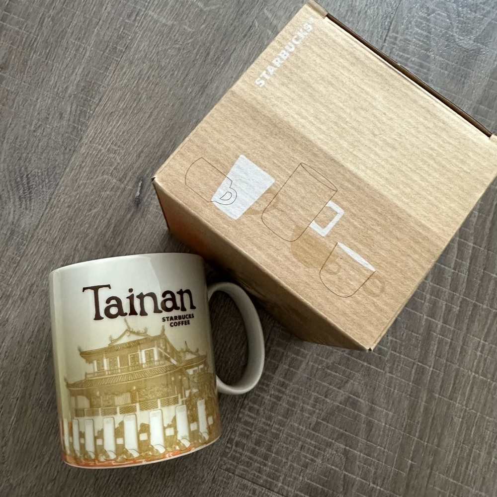 New Starbucks Collector Series Ceramic 16oz Mug TAINAN